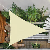 Copertina parasolar triunghiulara inele prindere 3x3x3 m impermeabila 180gmp
